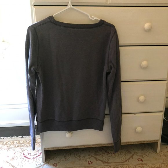 Purple "LOVE PINK" Crewneck Sweater - Picture 4 of 4